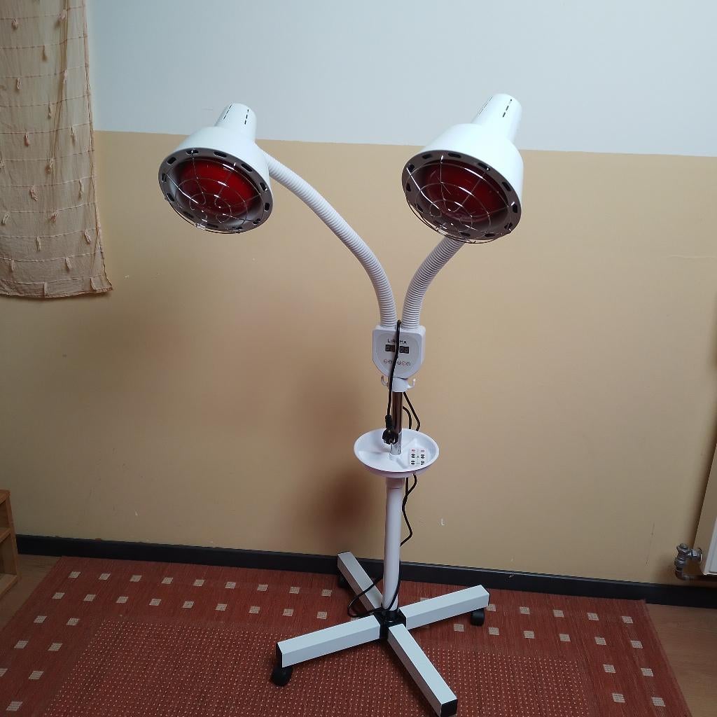 liroma infraroodlamp dubbele kop, Ophalen, Zo goed als nieuw, Overige typen
