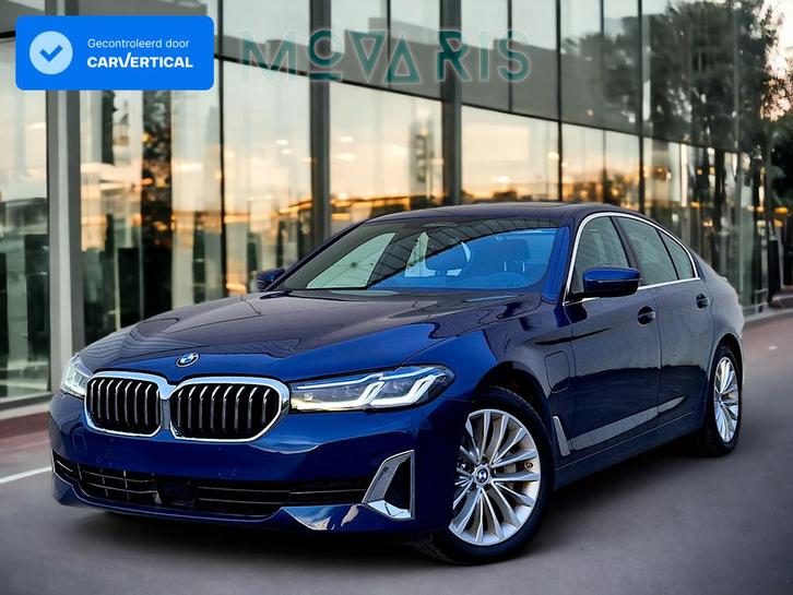 BMW 530 e xDrive Luxury Line – 2021 Model, Auto's, BMW, Bedrijf, Te koop, 5 Reeks, 4x4, ABS, Achteruitrijcamera, Adaptieve lichten