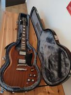 Epiphone SG 400 worn brown (+coffre), Ophalen, Epiphone