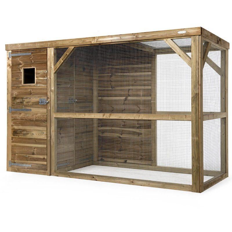 Volière Toon rechts, Ophalen of Verzenden, Nieuw, Hout, Volière