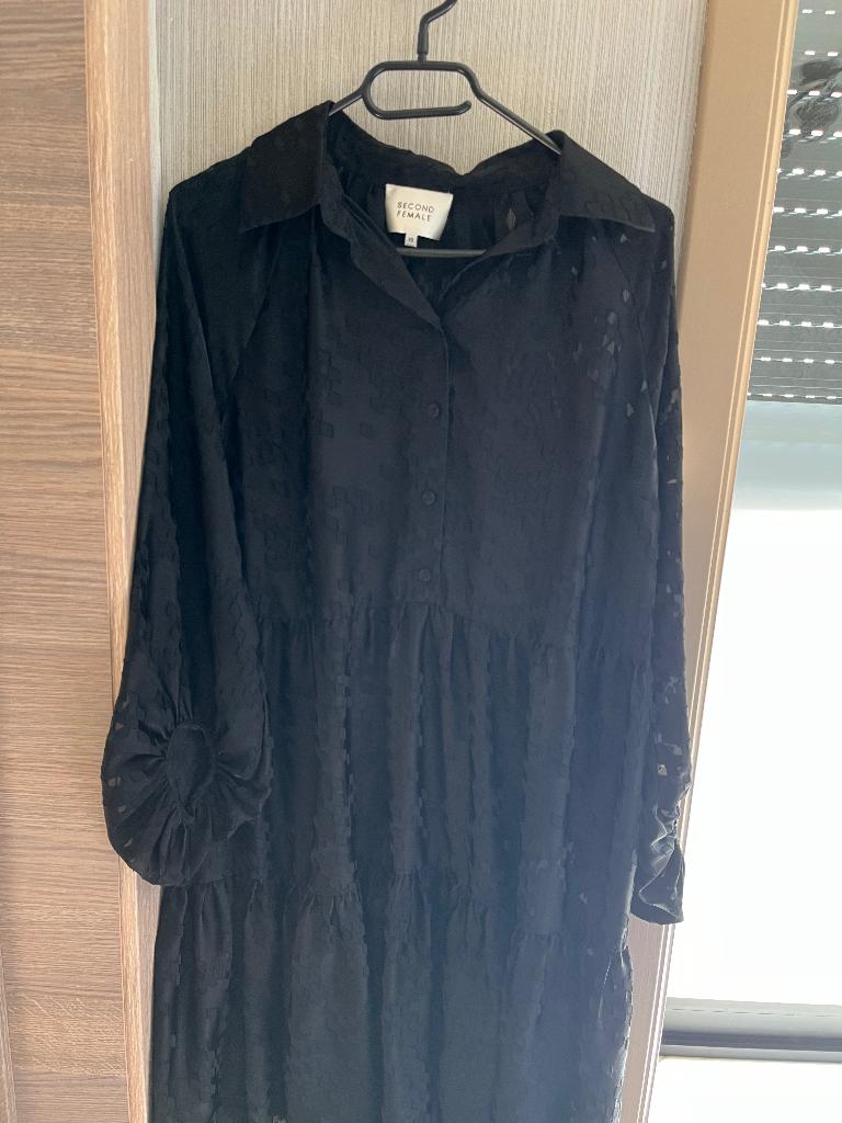 Kleedje, Zwart, Zo goed als nieuw, Maat 34 (XS) of kleiner, Ophalen