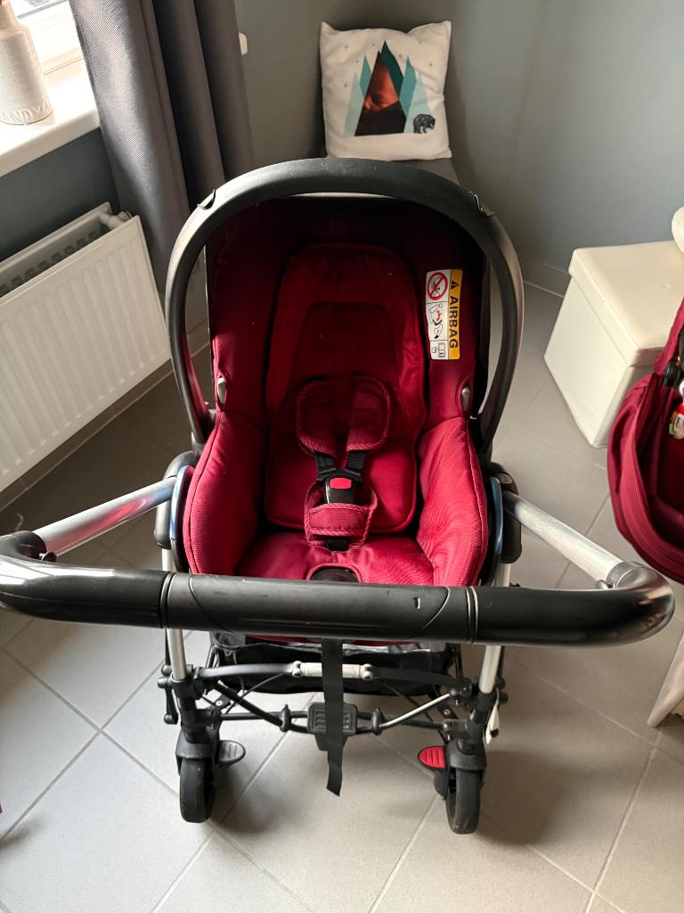 3 delige kinderwagen, Kinderen en Baby's, Kinderwagens en Combinaties, Gebruikt, Met autostoeltje, Ophalen, Kinderwagen