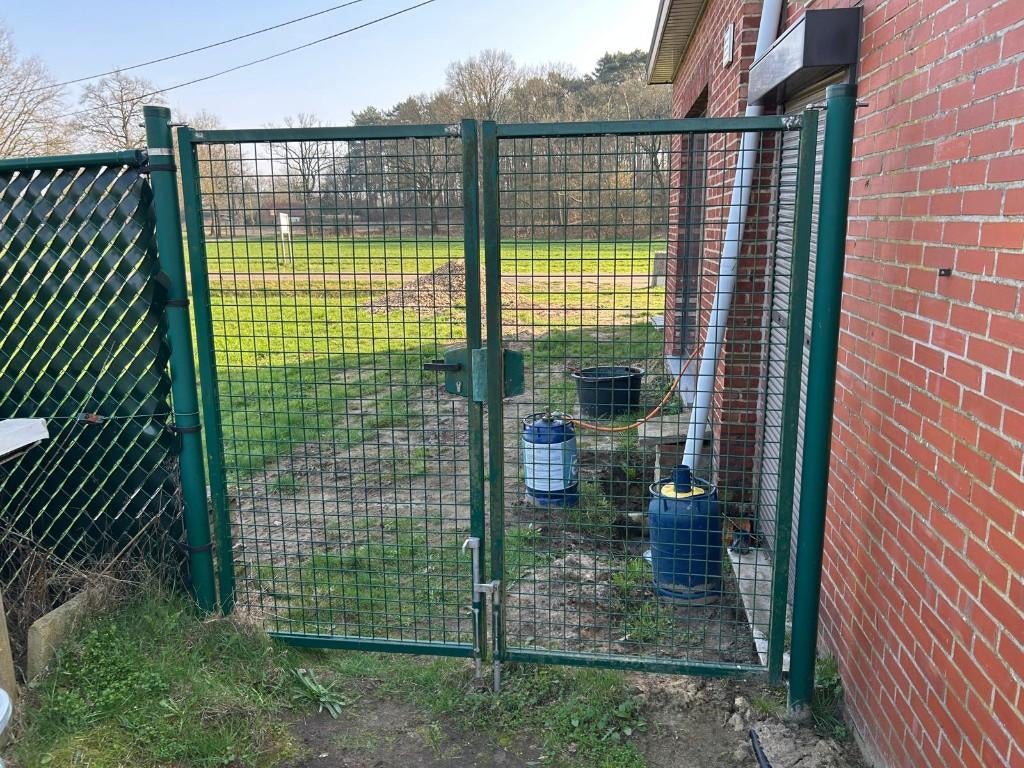 Tuinpoort, Tuin en Terras, Ophalen, Gebruikt, Staal, Minder dan 100 cm