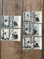 Romantische ansichtkaart, Liefdesspelletjes, begin 1900, Verzamelen, Postkaarten | Themakaarten, Ophalen of Verzenden, Voor 1920