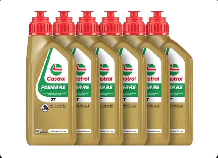 2t olie Castrol power rs, Autos : Divers, Produits d'entretien, Enlèvement ou Envoi