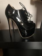 Talons hauts à plateforme, Neuf, Enlèvement ou Envoi, Chaussures à haut talons, Noir