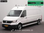 Volkswagen Crafter 140pk Automaat L4H3 Trekhaak ACC Airco Cr, Auto's, Bestelwagens en Lichte vracht, Automaat, Stof, Gebruikt