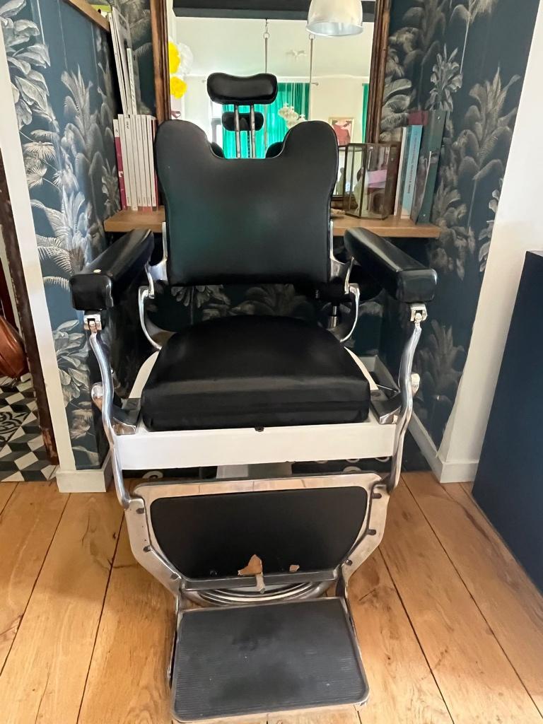 Fauteuil de Coiffure/ Barbier Vintage 50, Enlèvement