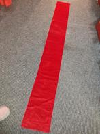 rode velour stof, Hobby en Vrije tijd, Stoffen en Lappen, Overige materialen, Ophalen of Verzenden, 30 tot 120 cm, Rood