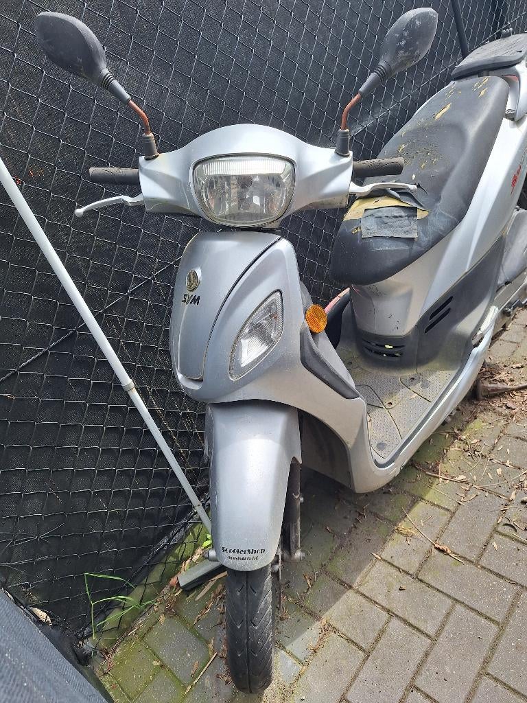 Sym scooter voor onderdelen 75€, Vélos & Vélomoteurs, Pièces de cyclomoteur | Scooters, Enlèvement, Utilisé, SYM