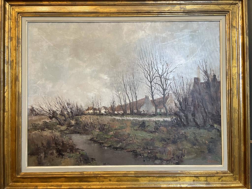 schilderij op doek, Antiek en Kunst, Kunst | Schilderijen | Klassiek, Ophalen