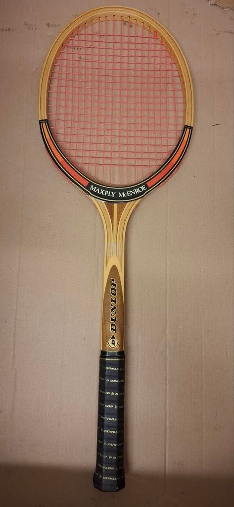 Dunlop Maxly John McEnroe, Sports & Fitness, Tennis, Enlèvement ou Envoi, Comme neuf, Raquette, Dunlop