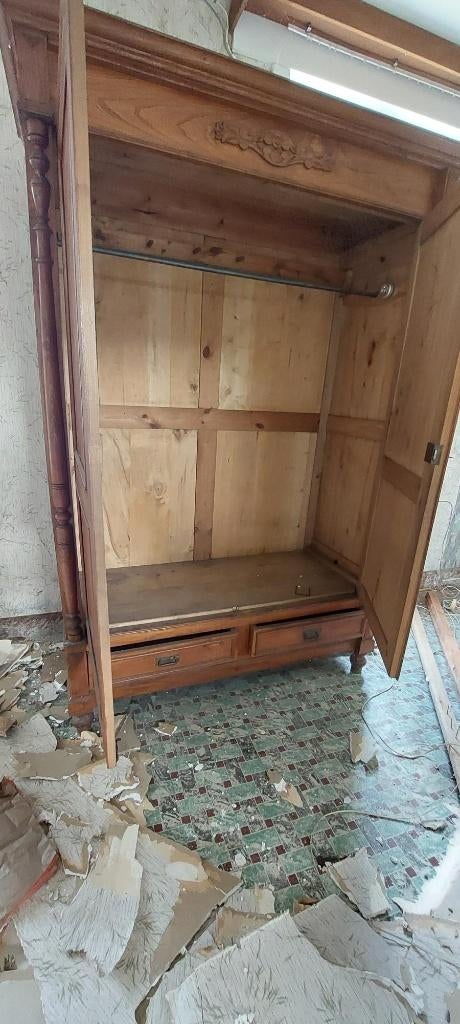 Armoire ancienne, Enlèvement