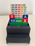 Biddingboxes bridge à vendre par 4, Enlèvement, Utilisé, Plusieurs cartes