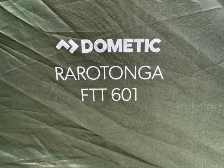 Tent Dometic Rarotonga FTT 601 met canopy  + toebehoren, Caravanes & Camping, Tentes, jusqu'à 6, Comme neuf, Enlèvement