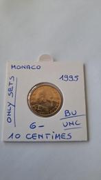 Monaco 10 cents 1995 À ACHETER UNIQUEMENT EN SETS ! RARE, Enlèvement ou Envoi