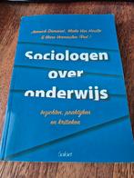 sociologen over onderwijs - uitgave 2024, Enlèvement ou Envoi, Comme neuf, Enseignement supérieur, Diverse auteurs