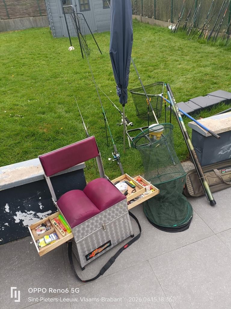 Petit lot de pêche complet, Watersport en Boten, Hengelsport | Algemeen, Ophalen