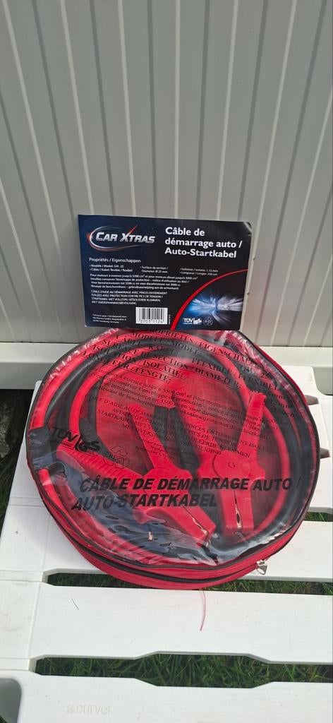 Car Xtras  Auto Startkabel GW-25 met geisoleerde klemmen, Ophalen