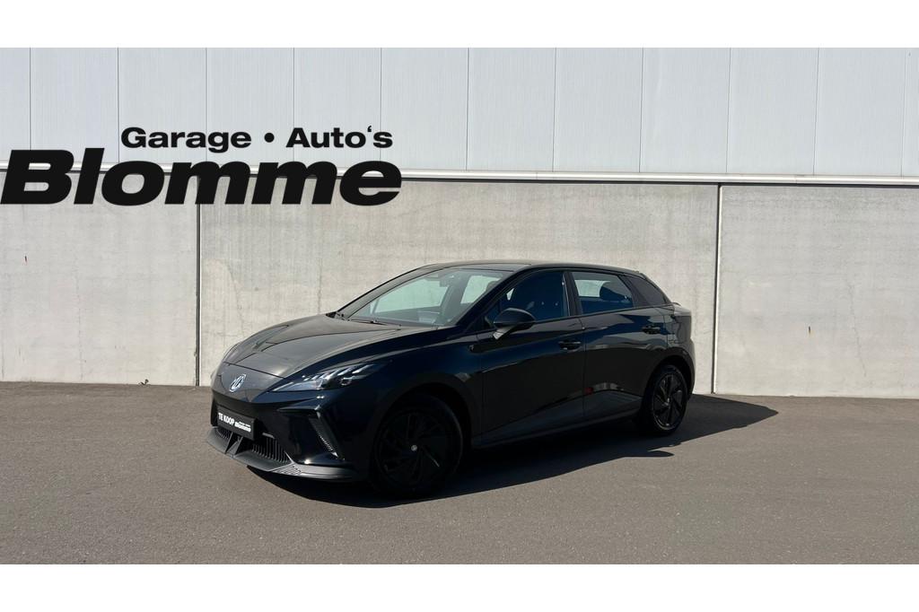 MG Mg4 electric Standard 51 kWh (bj 2023, automaat), Auto's, Automaat, Achterwielaandrijving, Gebruikt, Zwart