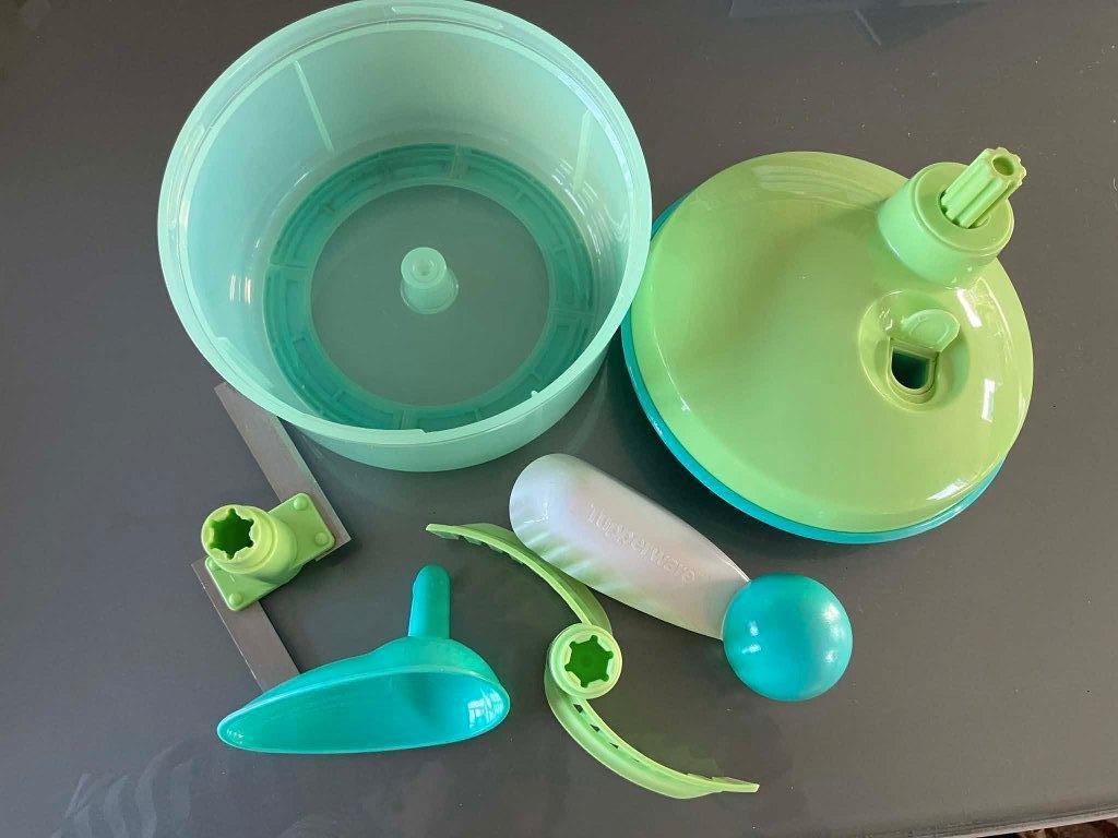 Quick chef Tupperware - compleet en als nieuw !, Maison & Meubles, Cuisine| Tupperware, Comme neuf, Envoi