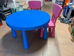 Table ikea Mammut+ 2 chaises et table minnie + 1 chaise, Enlèvement, Utilisé