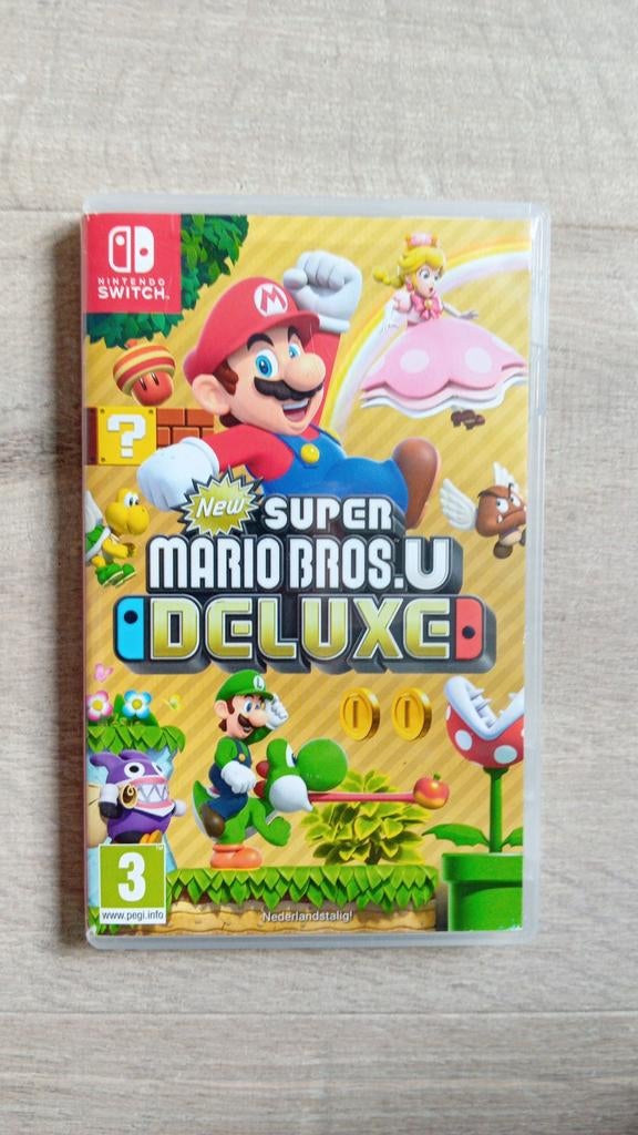 New Super Mario Bros. U Deluxe, Consoles de jeu & Jeux vidéo, Jeux | Nintendo Switch, Plateforme, À partir de 3 ans, Enlèvement