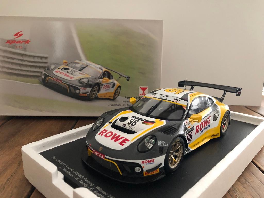 Spark Porsche 911 GT3 R Rowe - Winner 24H Spa 2020 (Nieuw), Ophalen of Verzenden, Nieuw, Auto, Overige merken
