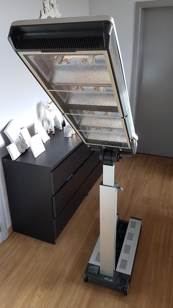 Philips Sunmobil opvouwbaar solarium, Electroménager, Solarium, Banc solaire & Bronzage facial, Utilisé, Banc solaire simple face