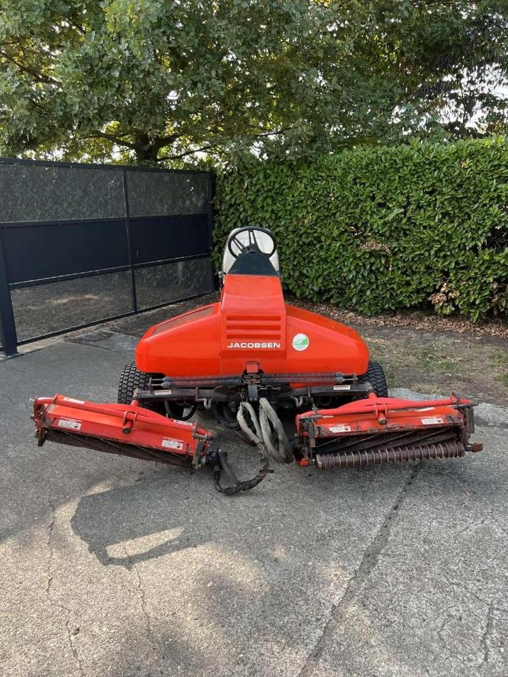 Jacobsen kooimaaier voor onderdelen of opmaak, Tuin en Terras, Zitmaaiers, Ophalen