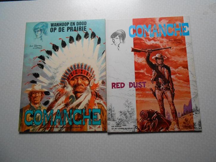 Comanche volledige reeks 16 stuks 1972/2002. 1 ste drukken., Boeken, Stripverhalen, Nieuw, Complete serie of reeks, Ophalen of Verzenden