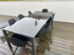 MOOIE MODERNE TAFEL +8  STOELEN, Tuin en Terras, Tuintafels, Ophalen