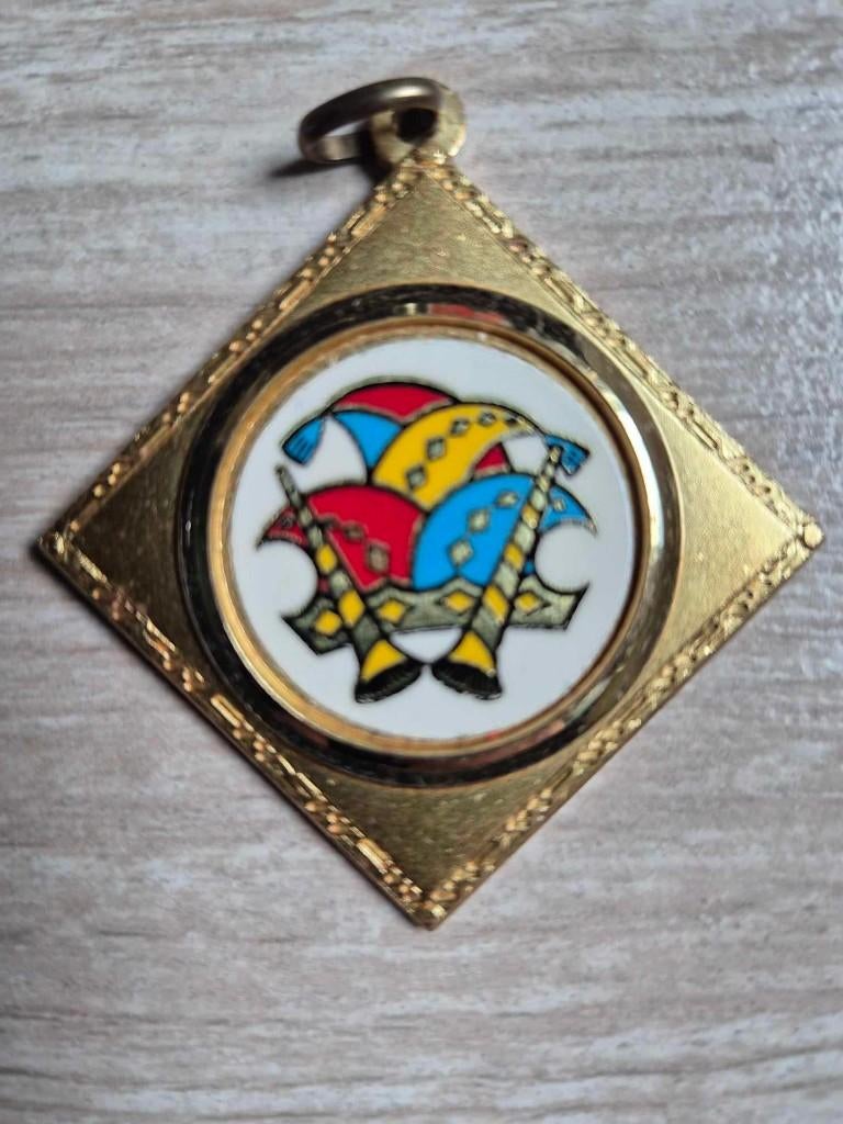 Carnaval medaille Sint-Niklaas Prinses Stella Oost-Vlaandere, Ophalen of Verzenden