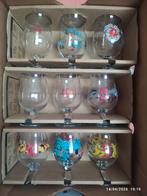 9 verres DUVEL ., Enlèvement, Comme neuf, Verre ou Verres, Duvel