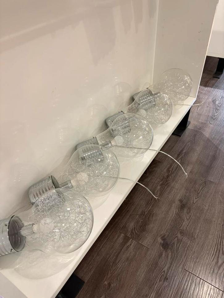 Set decoratieve designlampen, Huis en Inrichting, Lampen | Overige, Zo goed als nieuw, Ophalen