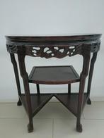 table d'appoint ancienne chinoise en palissandre, mobilier, Antiquités & Art, Enlèvement