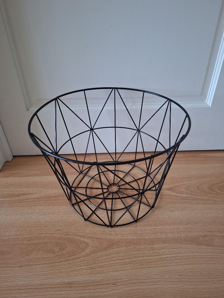 Draadmand, Ophalen, Overige materialen, Mand, Rond