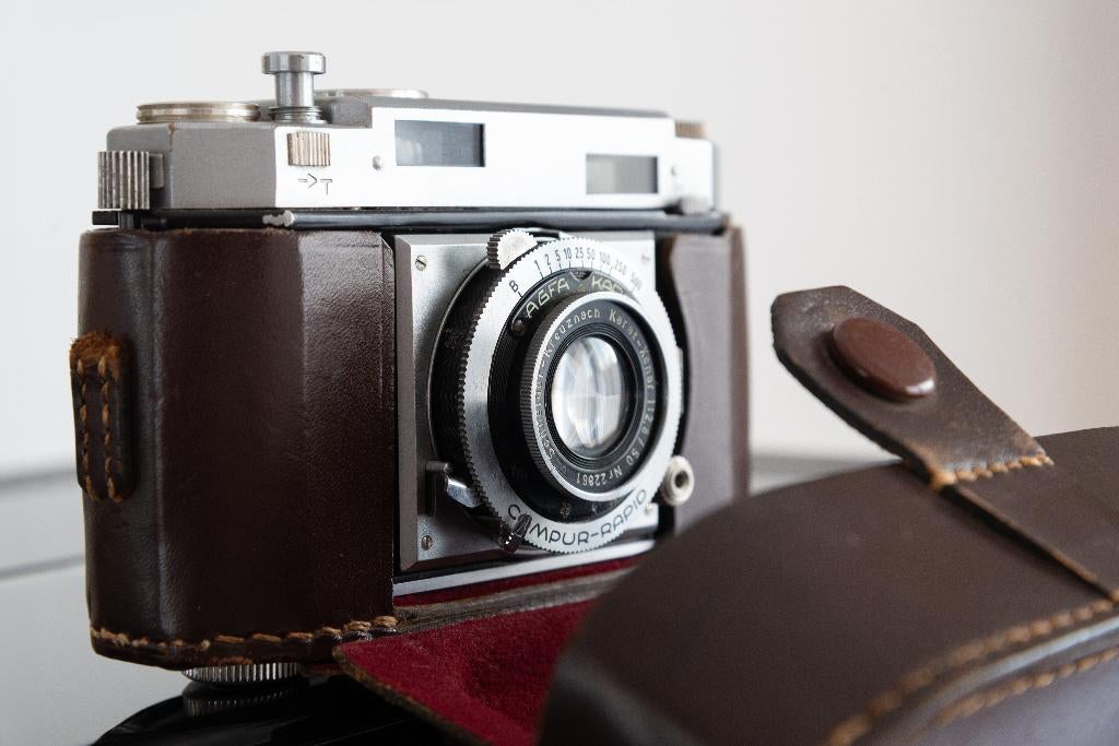 Agfa Carat Kompur Rapid, Audio, Tv en Foto, Fotocamera's Analoog, Ophalen of Verzenden, Gebruikt