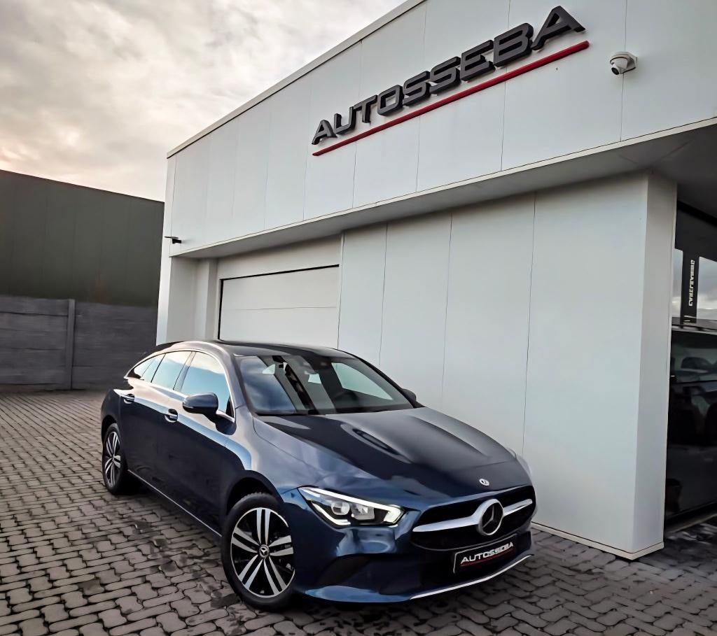 Mercedes CLA 250e Shooting Brake 8G-DCT (Plug-in) *43570km*, Automaat, CLA, Blauw, Leder