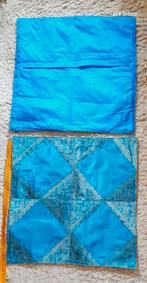 Mooie zijden kussenhoezen (set van 2)