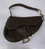 Sac à main en cuir marron saddle bag, Enlèvement, Comme neuf, Brun, Sac à main