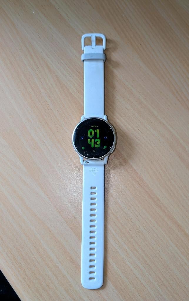 Garmin Vivoactive 5, Handtassen en Accessoires, Smartwatches, Ophalen of Verzenden, Gebruikt, Wit, Garmin