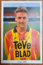 1989 Frank Leen KV Mechelen Spelerskaart handgesigneerd!, Verzamelen, Verzenden, Zo goed als nieuw, Spelerskaart