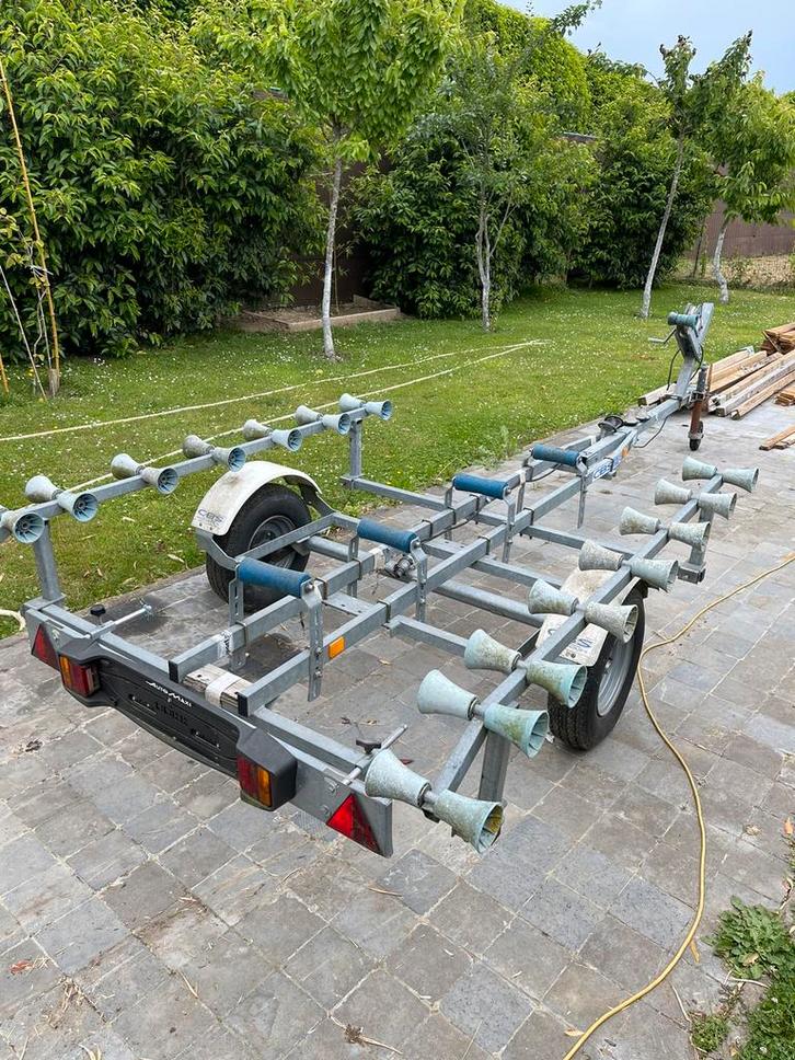 Remorque bateau 500 kg – CBS Remorques – Bon etai, Watersport en Boten, Boottrailers, Zo goed als nieuw, Ophalen