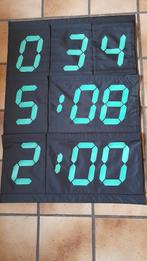 zwarte doek met groene letters, Ophalen of Verzenden, Gebruikt