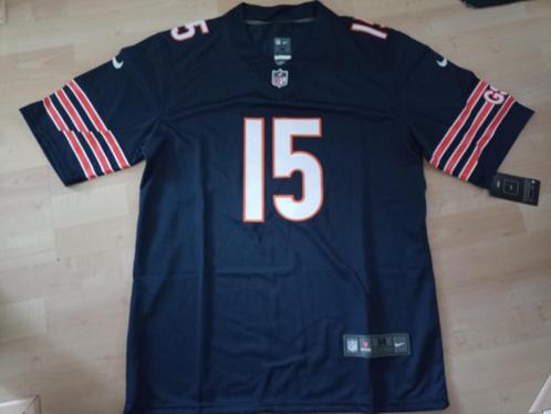 Chicago Bears Jersey Odunze maat: L, Kleding | Heren, Sportkleding, Nieuw, Overige typen, Maat 52/54 (L), Blauw, Verzenden