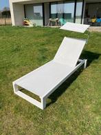 Ligstoel Manutti, Tuin en Terras, Ophalen, Gebruikt, Aluminium, Verrijdbaar