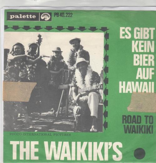 45T: The Waikiki's: Es gibt kein Bier auf Hawaii (instrument, Cd's en Dvd's, Vinyl Singles, Gebruikt, Single, Ophalen of Verzenden