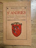 Beschrijving  gemeente St Andries - Van Outryve d'Ydewalle, Boeken, Geschiedenis | Stad en Regio, Gelezen, Ophalen of Verzenden
