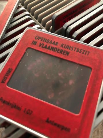 Vintage diareeks openbaar kunstbezit Vlaanderen beschikbaar voor biedingen